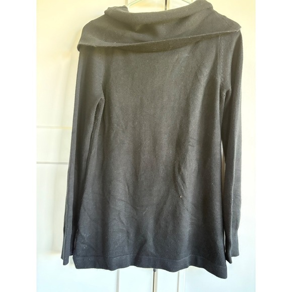 French Connection BabysSoft Roll Neck Jumper Sweater Black Large - Picture 6 of 6